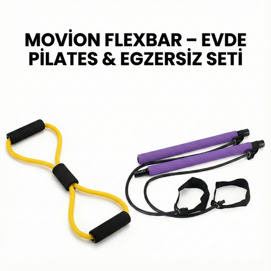 Movion FlexBar – Evde Pilates & Egzersiz Seti