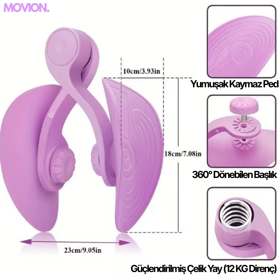 Movion™ Pelvik & İç Bacak Sıkılaştırıcı Kelebek